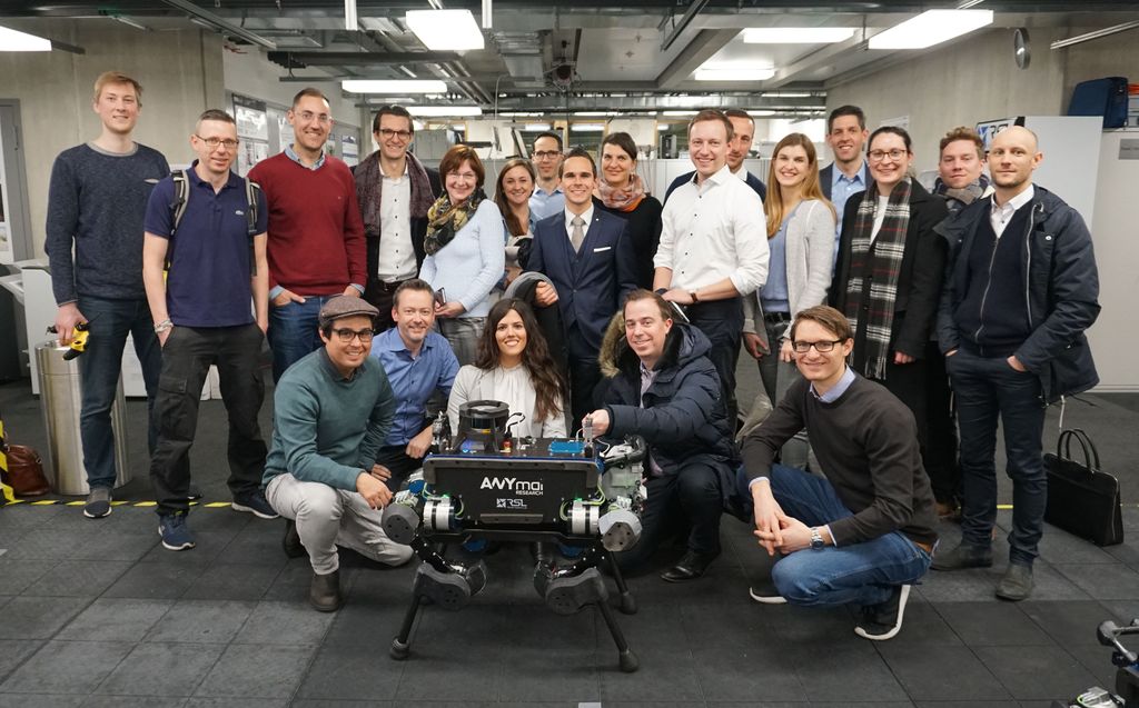 Ein ANYmalischer Roboter überzeugt die JCIBZ durch künstliche Intelligenz